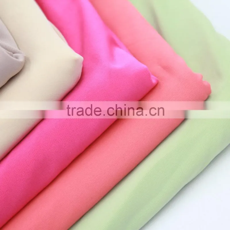 Nylon spandex full dull weft swimwear fabric