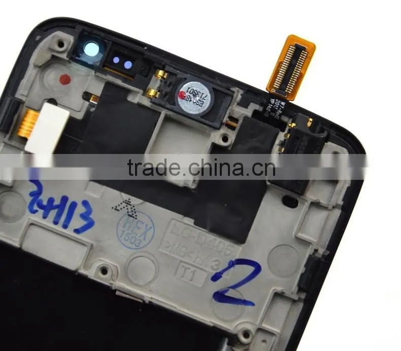 High Quality Optimus Series III LCD Display Assembly with A Frame Bezel For LG L90 D405 D410 D415 Free shipping