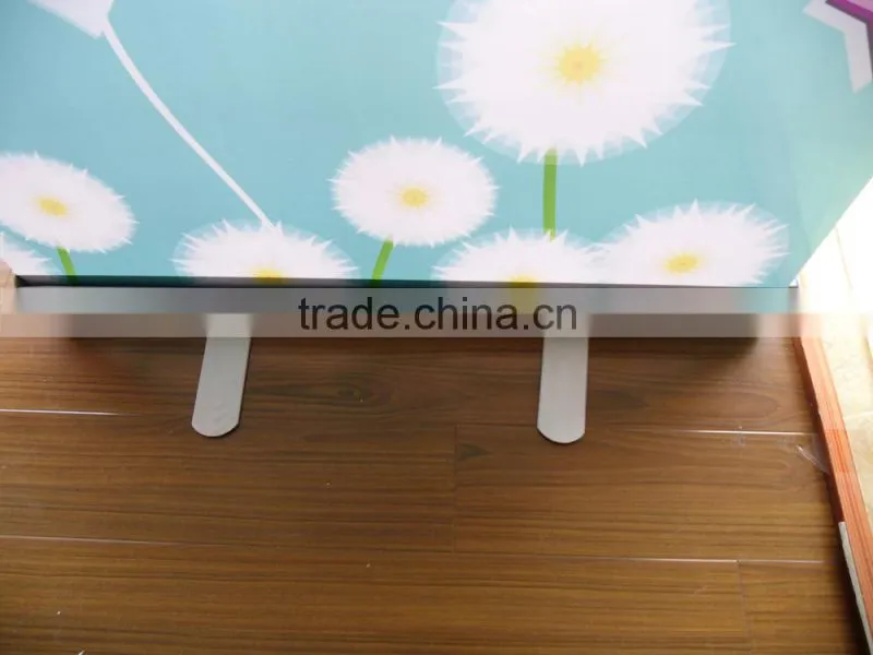 good quality aluminum roll up display stand