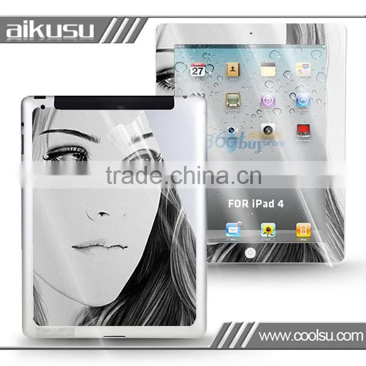 wholesale water transfer printing case covers for iPad mini iPad 4 case, cellphone sticker case