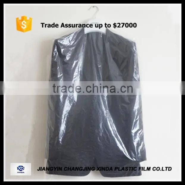 practical garment plastic bag for suit
