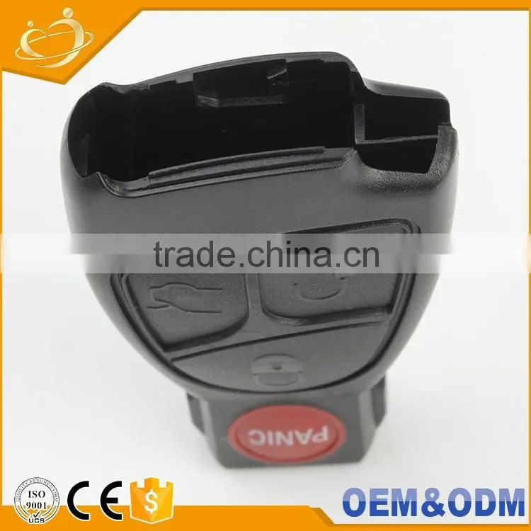 OEM & ODM Good Quality ABS 4 button auto key cover car key case shell for benz