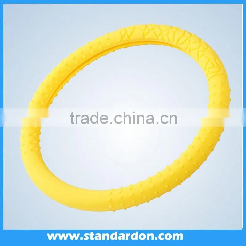 Many color Silicon Car Steering Wheel Cover Universal silicon steering wheel hubs