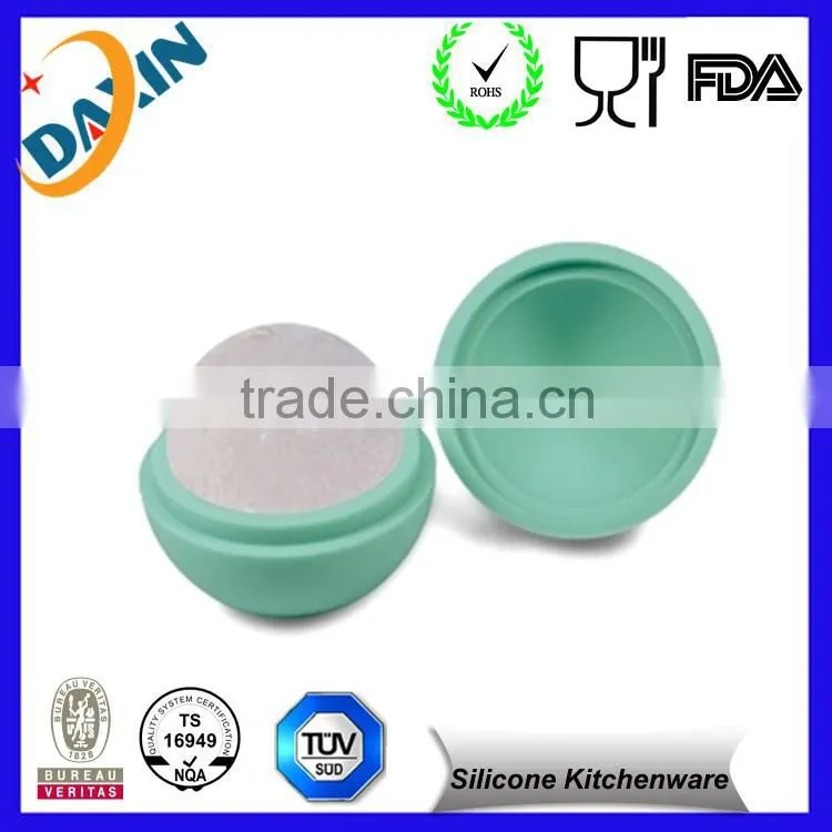 2016 cheapest round colorfast silicone ice ball