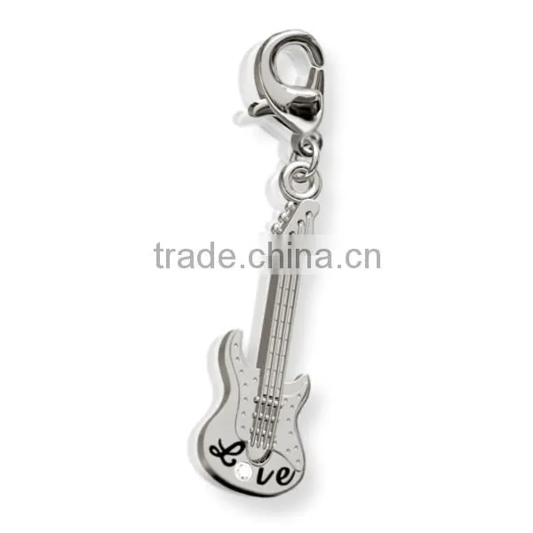 Fashion music theme charms