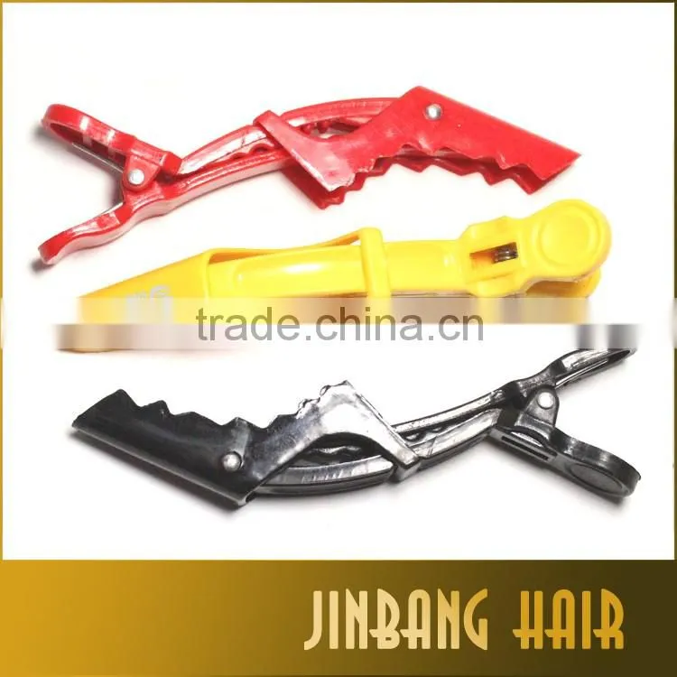 2016 Pro salon new products wholesales plastic hair sectioning clips hair dressing clips tool