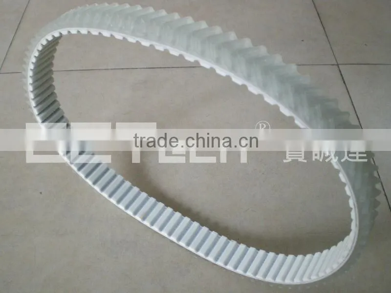 Timing belts with PVC Fish Bone