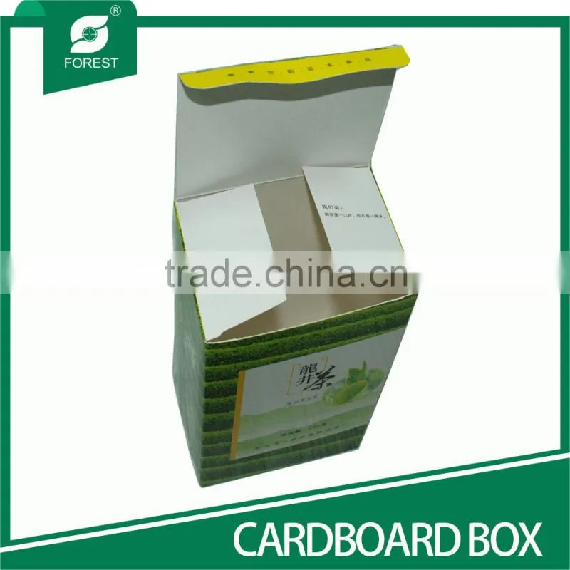 PRINTED PACKING CARDBOARD BOX FOR CHINESE TEA