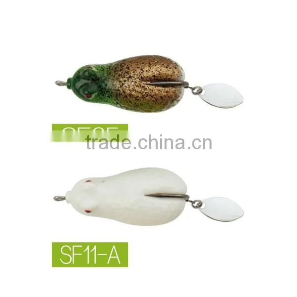 60mm 18g Silicon Frog New Shape ure