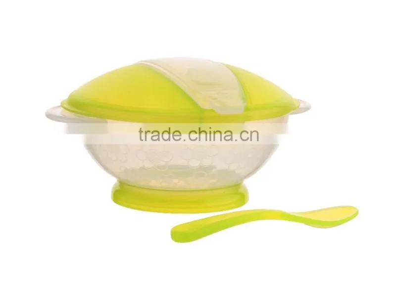 plastic baby feeding food warmer bowl
