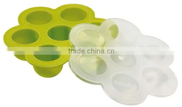 HOT Sale LFGB & FDA Approved Silicone baby food storage containers