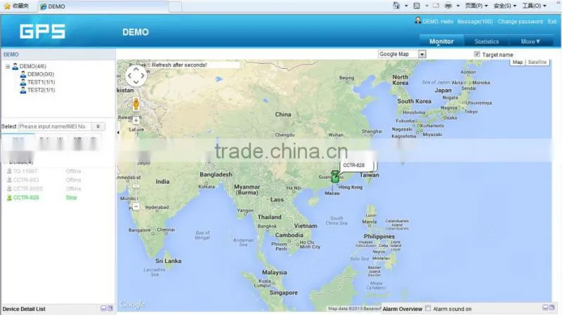 OBDII vehicle GPS Tracker built in microphone for listen sound in car