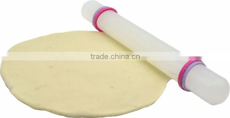 20" Fondant & Gum Paste Rolling Pin with Rings