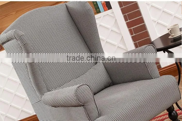 fabric fashionable Retro comfortable sofa chair Y463