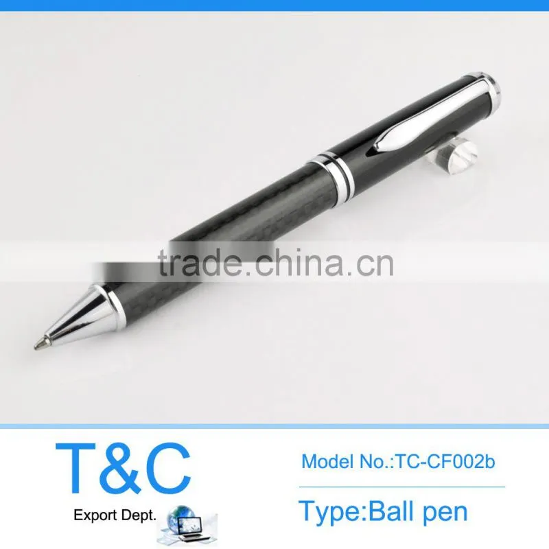 Exclusive carbon fiber roller ball pen gift set