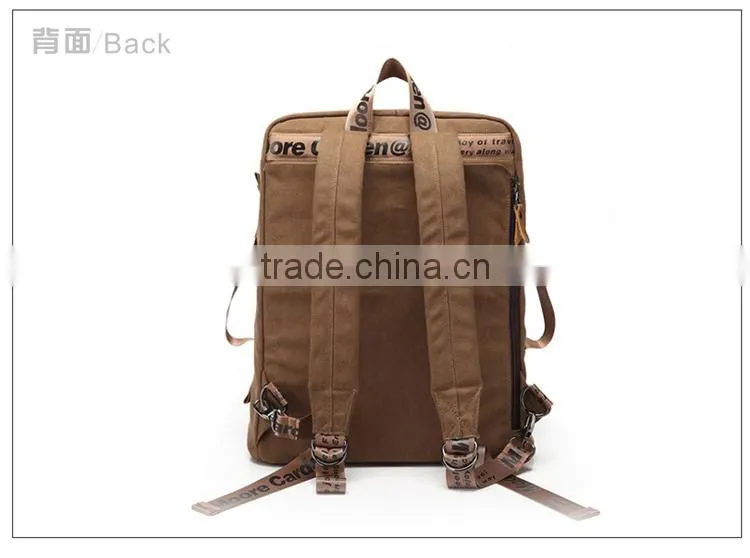 custom leisure canvas backpack bag,Plain Soft cotton Canvas Backpack,cute canvas rucksack