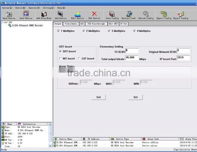 SC-1115 iptv mpeg4/h.264 encoder iptv streaming encoder