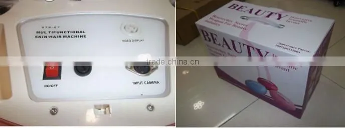 new products 2014 wood lamp/facial skin analyzer and hair salon mirrors beauty machine