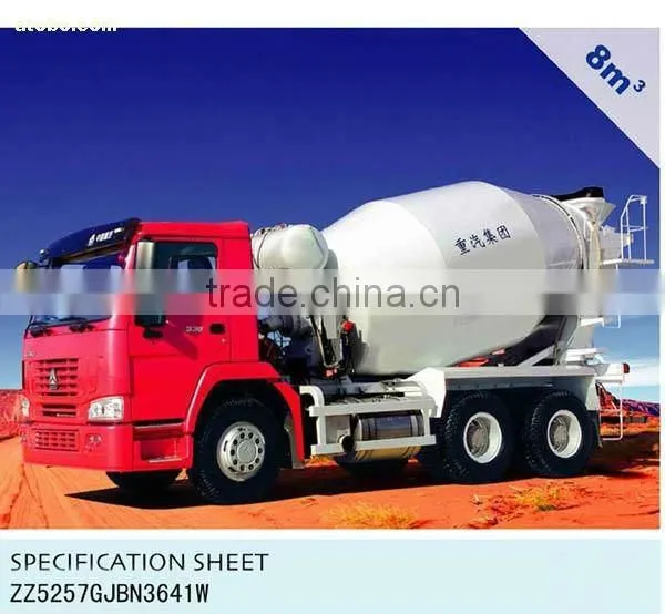 VENTA DE CAMIONES DE MEZCLADOR DE SINOTRUK