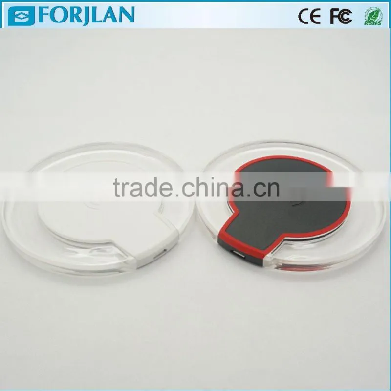 New wireless battery charger FORJLAN qi charger for mobile phone