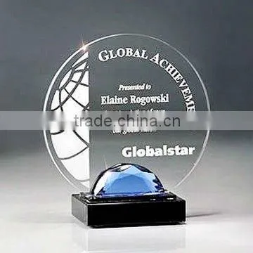 Cheap Rectangle Shape Glass Corporate Awards Souvenir