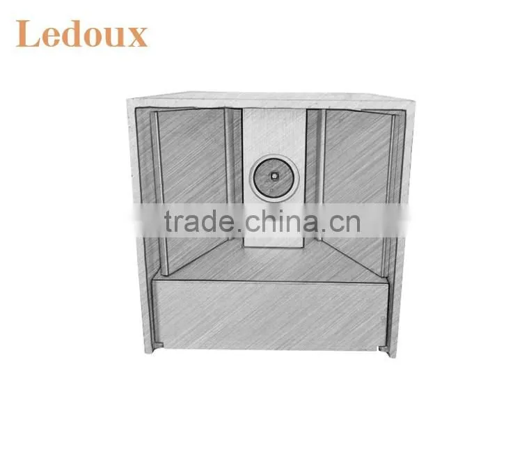 Adjustable/Unique/Hot sale modern indoor up and down wall light/led indoor up and down wall light