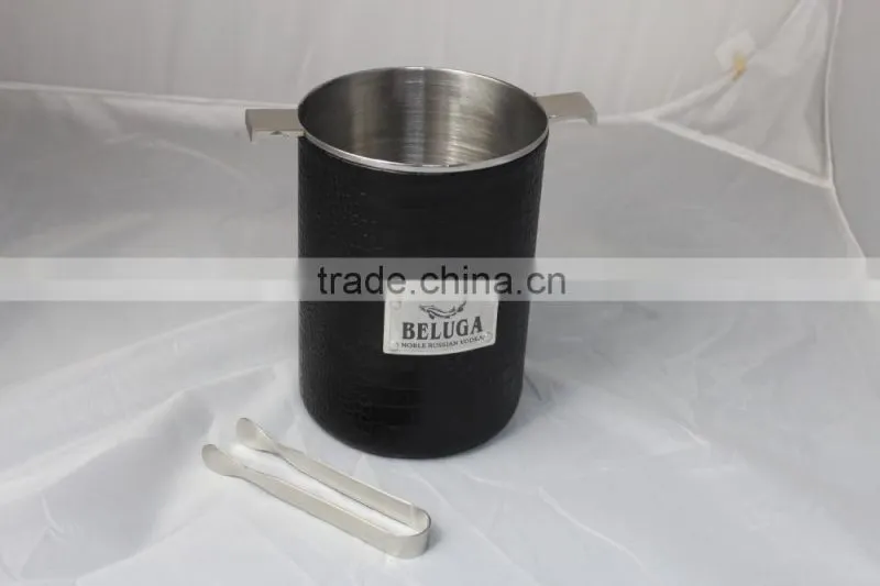 KTV use ice bucket metal material ice bucket customized ice bucket club ice bucket beer ice bucket metal ice bucket with clamp