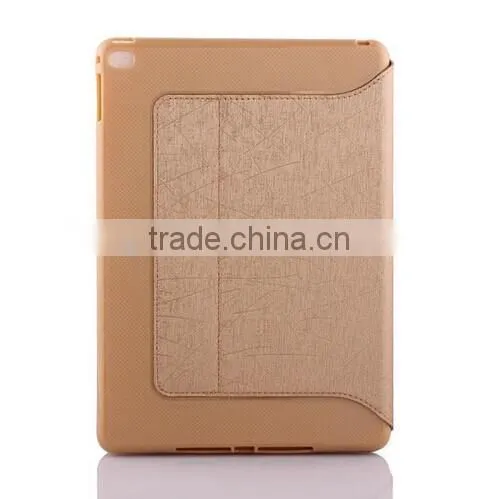 chinese wholesaler pu leather case for ipad air 2 16gb, tpu leather case for ipad 6