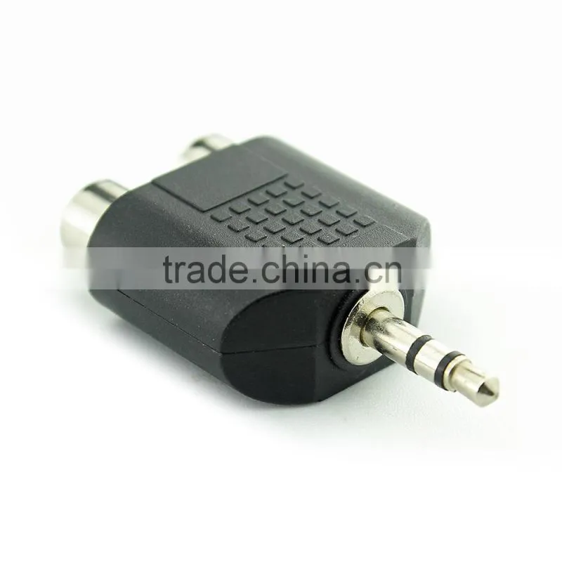 3.5mm Stereo to Dual RCA Audio Adapter