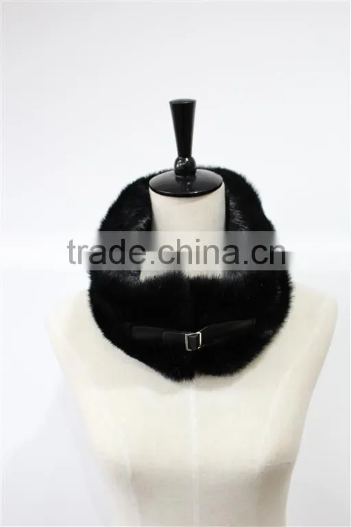 2015 winter fashion women warm fake fur infinity scarf/Fake Fur shawl