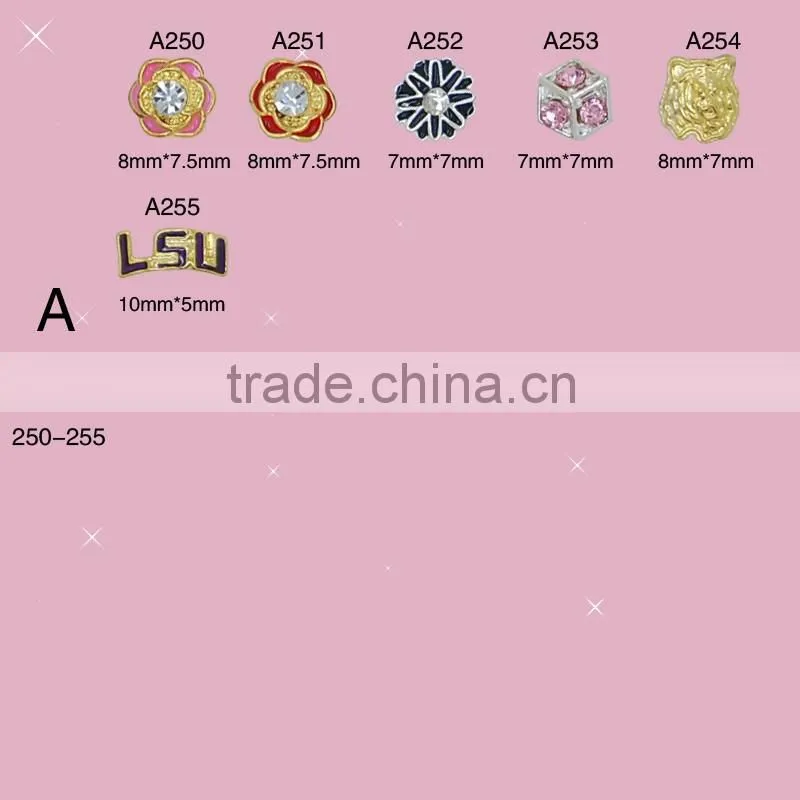 2016 New popular 3D DIY bow Alloy nail art decotation oppla nail Rhinestone decoration