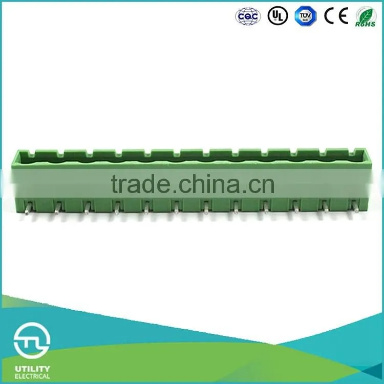UTL High Quality Pitch 7.62mm Low Voltage Pcb Screw Clamp Terminal Block