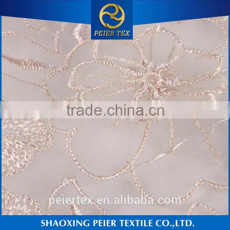 China manufacturer allover embroidery fabric, china silk embroidery, sequin and glitter embroidery on tulle fabric