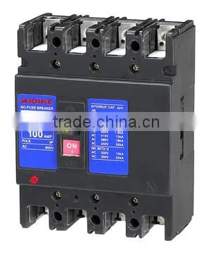 SKS nf100-cs mccb 4p 100a moulded case circuit breaker