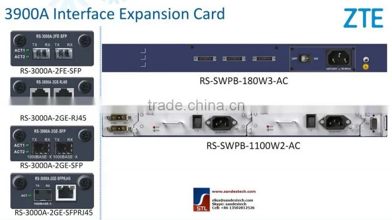 ZTE RS-3928A-AC RS-3928A-DC ZTE ZXR10 3928A with RS-3000A-2GE-RJ45 ZTE ZXR10 RS-3928A-FI RS-3952A-PS