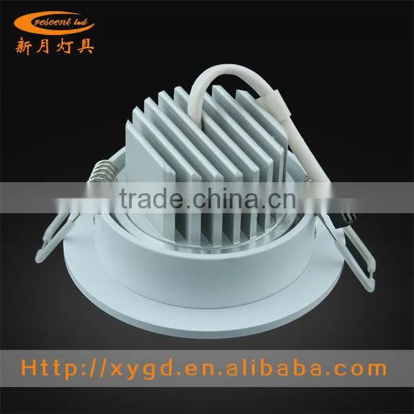 High luminous 3w High Power Vertical Recessed Downlight 85-265VAC