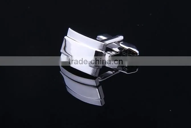 Popular Cufflink,Silver Blank Cufflink