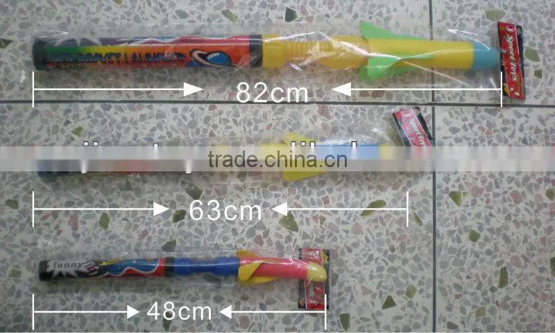 Fish shape missile toy