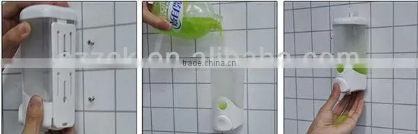 Hot selling plastic ABS Plastic chromed Hand Manual Liquid Soap Dispenser