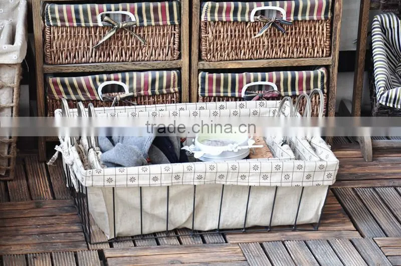 European antique style cheap storage baskets