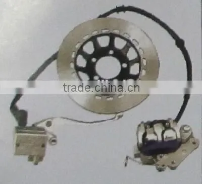 High performance different size brake disc motorcycle brake disc assemble