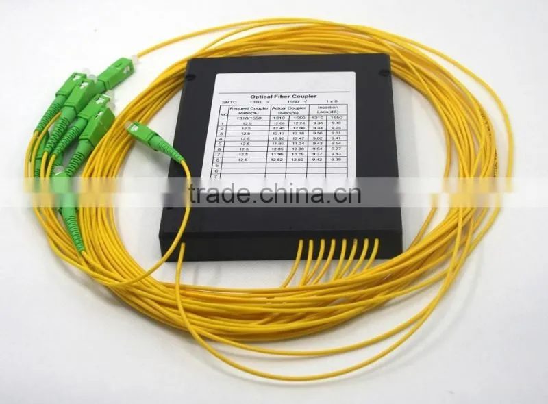 Cassette Type 1M 2.0mm 1x8 PLC Splitter Module