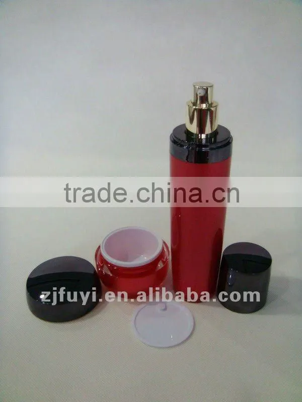 New Drum shaped Plastic Cream Jar and Lotion Bottle