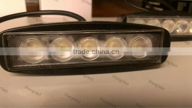 ShengWell Auto 15W 10-30v DC IP67 epistar led work light car led work light Flood led work light