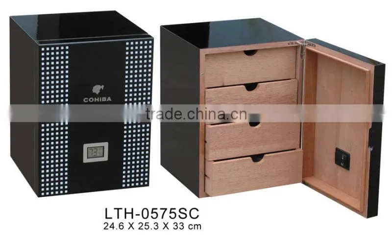 Cohiba set leather cigar travel case