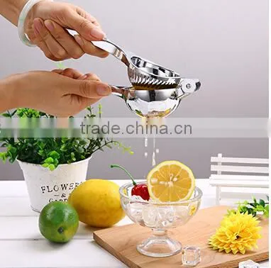 Hand Lime Juicer Press with Non-Slip Silicone Handles