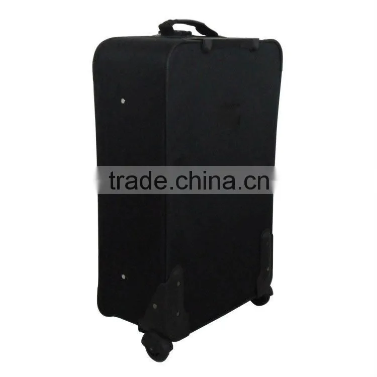 2014 china factory more fashion 600D 4pcs good trolley EVA luggage case