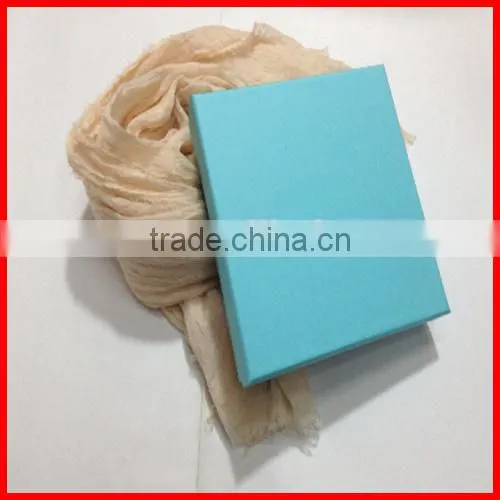 Top Grade Elegant Custom Printed Silk Scarf Gift Packaging Box