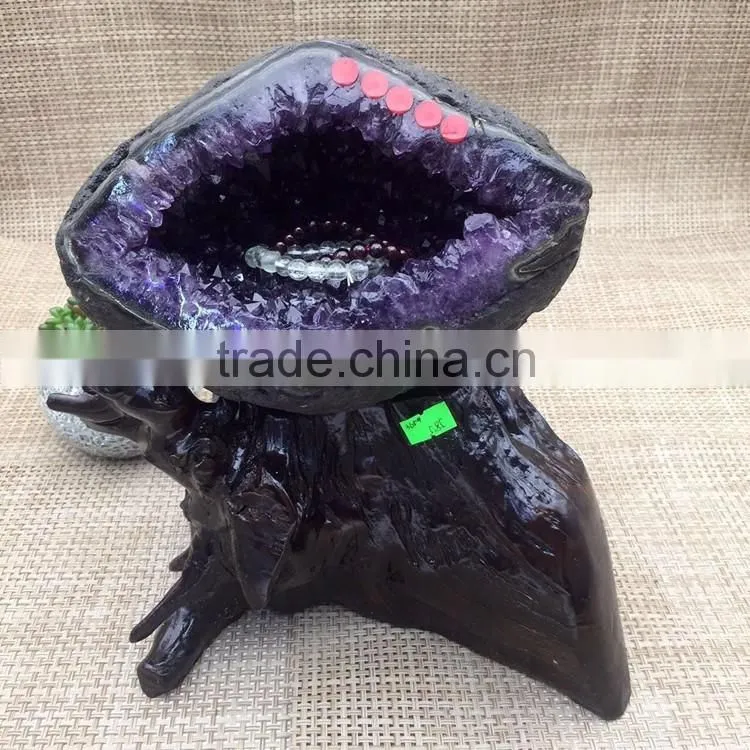 Amethyst Geode Pocket For Sale Crystal Healing Stones Pendants