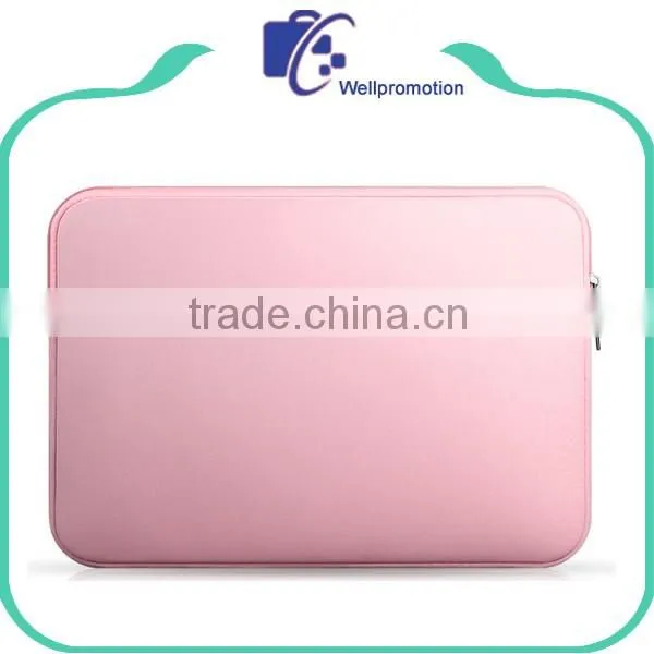 Custom 7inch 17inch soft neoprene laptop sleeve